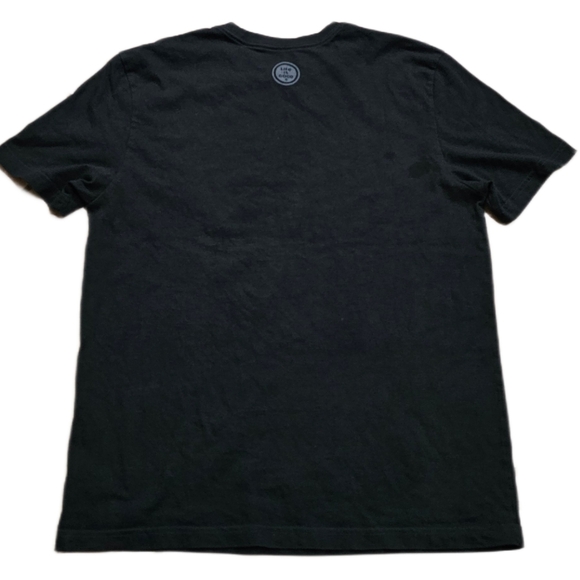 Life Is Good Mermaid Seas The Day Black Crusher Tee T-Shirt Men Medium College - Picture 5 of 7